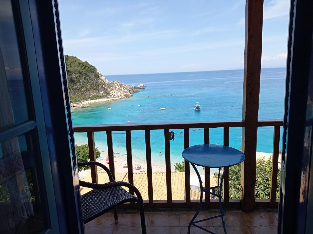 Hotel Ostria Áyios Nikítas Esterno foto